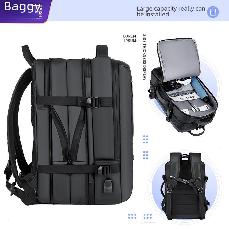 Špičkový vodotěsný batoh pro podnikání, cestování a dojíždění - Unisex módní design pro notebooky a běžné nošení