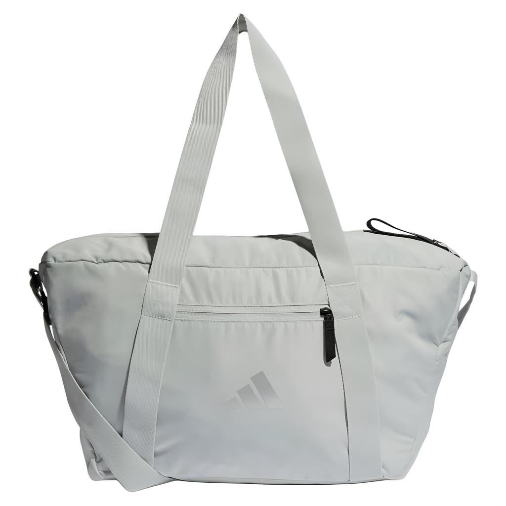 Adidas Polyester Handbag Travel Bag Unisex Miracle Silver IJ8378