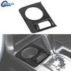 Matte Black Console Cup Holder Cover Frame Decor Bezel Kit for 4Runner TRD 2010+