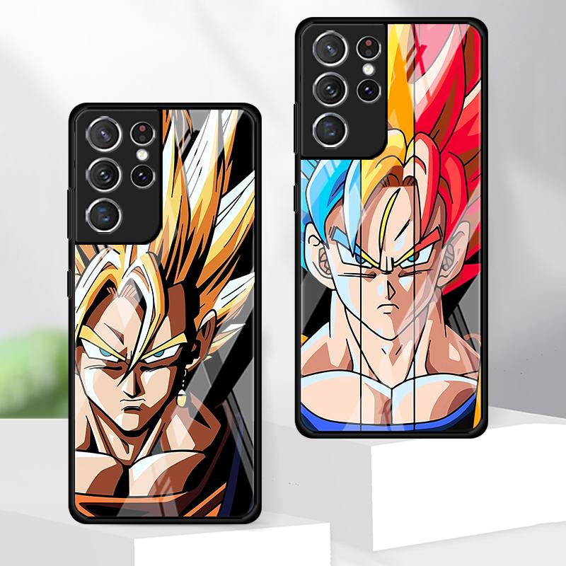 Case for Samsung Galaxy S25 S20 FE S24 Ultra S21 S10 S8 S23 Plus Note 10 20 8 9 S22 S9 Phone Cover D-ragonS B-allS Goku