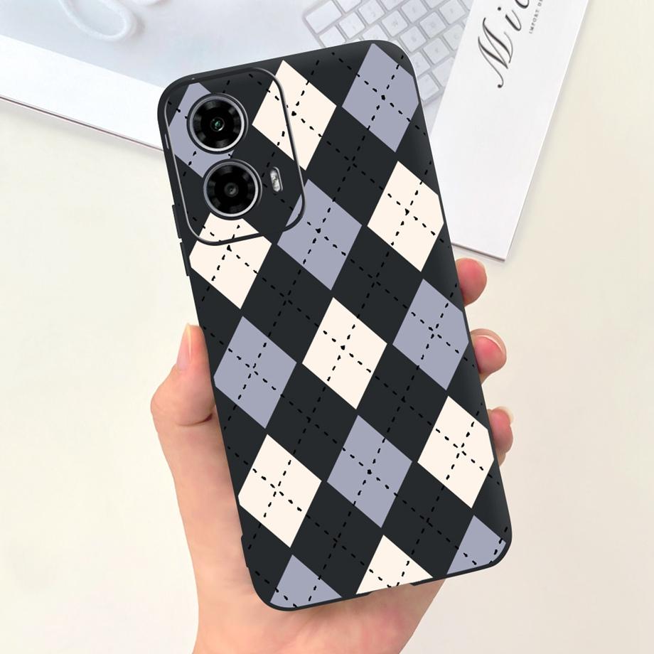 Per Motorola Moto G34 / G24 / G04 / G24 Power Custodia per Telefono Morbido Silicone Opaco Animale Cartone Animato Bumper alla Moda Per Motorola G24 G04