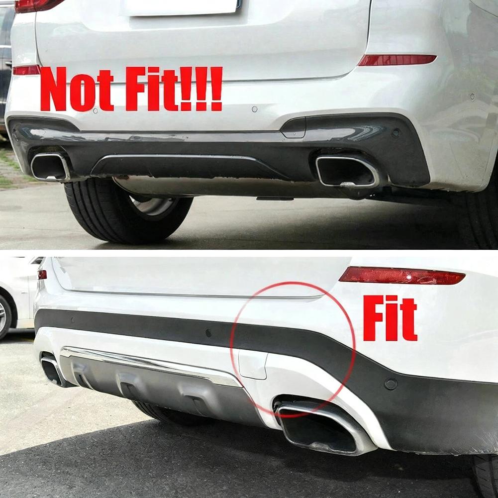 Für BMW X3 G01 G08 2018-2025 Auto Stoßstange hinten Anhängerkupplung Abdeckung Heckstoßstange Anhängerabdeckung Zubehör 51119477665 51127498525