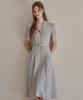 Julie And Kara 26Ss Calla141 Shebigins Giselle Tweed Dress Heather Black