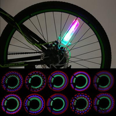 32LED DIY Fahrradlicht Buntes Fahrradspeichenlicht Fahrradreifen Signallampe