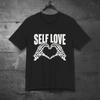 Skeleton Hands Self Love Tee - Unisex Jersey Short Sleeve Tee for Self-Care, Casual Wear, Gifts, Everyday Style, Affirmation Shirt