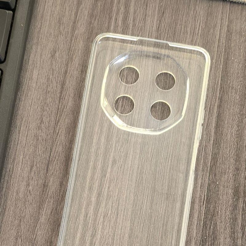 For Blackview Shark 6 Transparent Black TPU Phone Case for BLACKVIEW BV Shark6 Silicone Soft Cover Protective Back Shell Coque