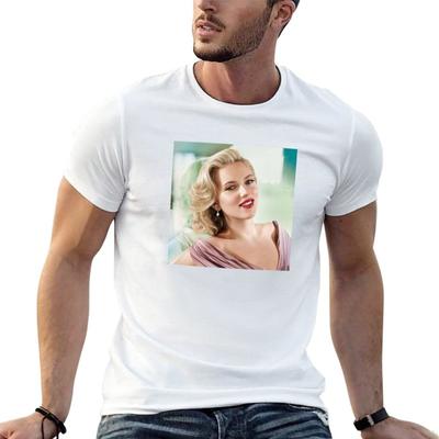 T-shirt Scarlett Johansson Rozmiar L Koszulka z krótkim rękawem
