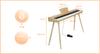 MusicMate MM-P20-BG PrestigeNote BEIGE Digital Piano