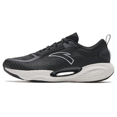 Comfortable Non-Slip Low-Top Running Shoes Men Sneakers Black White 112335556-6