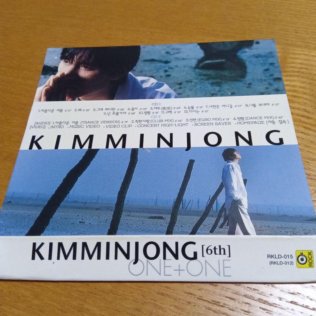 [USED] Kim Min Jong 6th Album Why Special Limited Edition One + One