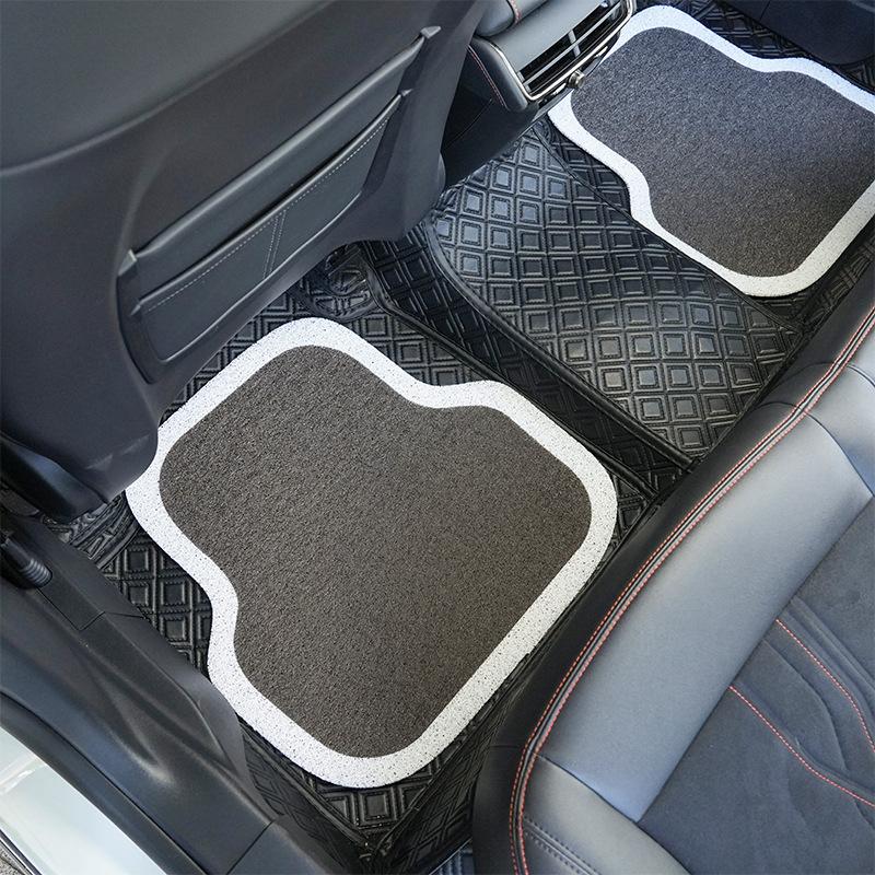Car Seat Footpad Universal Single Piece Wear Resistant Non-slip Anti-dirty Carpet Decoration Inside Car Pad Rear Footrest