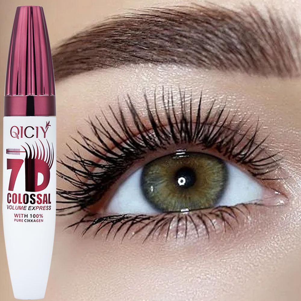 7D Extreme Volume Lash Mascara,Waterproof and Long-Lasting,Natural Thickening and Curling Eyelash Extension