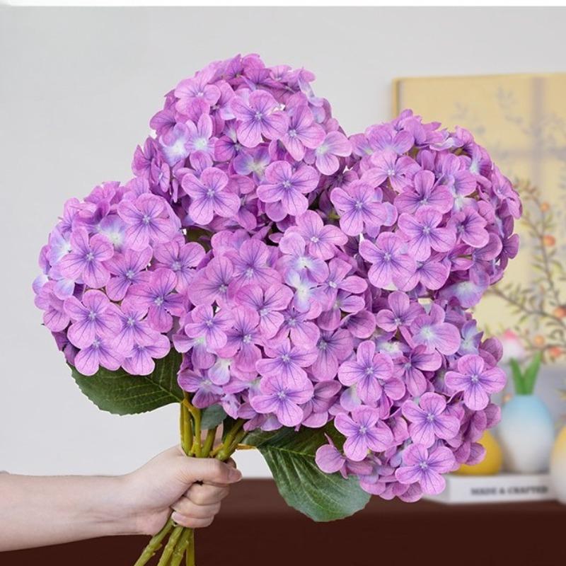 Artificial Hydrangea Wedding Hall Home Decoration Ornaments, Artificial Hydrangea Artificial Flowers