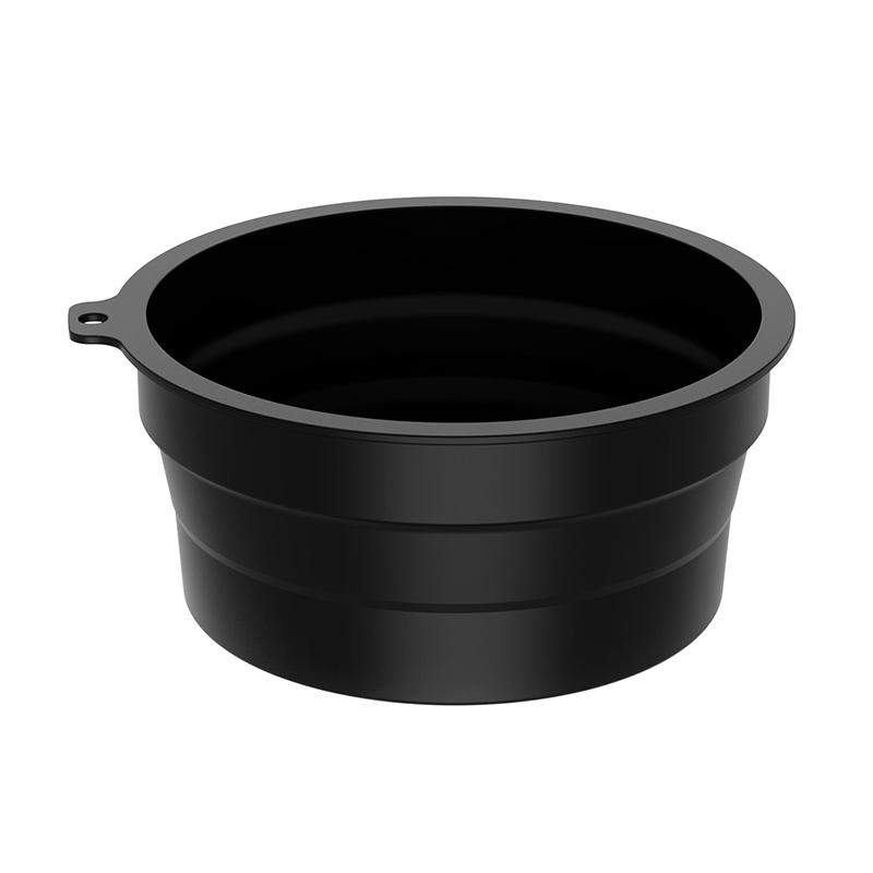 

Портативная миска для ледяной ванны для лица для умывания, погружения лица, складной умывальник для ледяных процедур для лица, инструмент для ухода за кожей лица для дома, путешествий чёрный