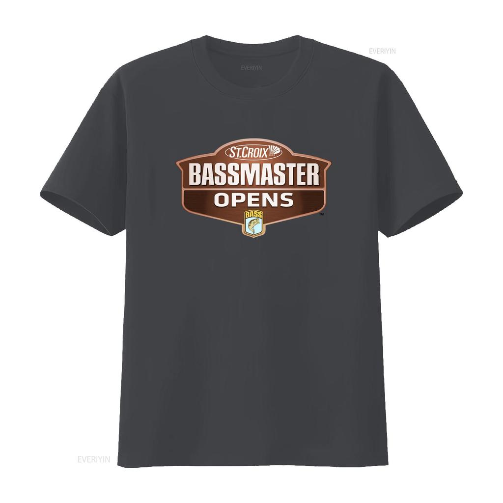 2023 Sonderartikel St Croix Bassmaster Logo Herren T-Shirt USA Größe S 5XL vintage gewaschen lässig dehnbar Mode stilvoll