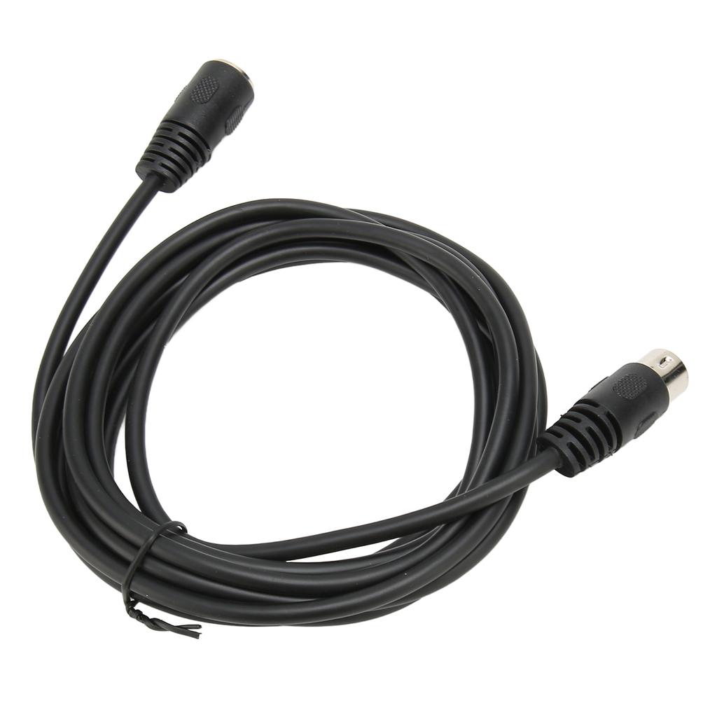 6 Pin DIN Male to Female Cable Sound Data Signal Connection Extension Cord for Digital Sound Devices 3 m   9.8ft