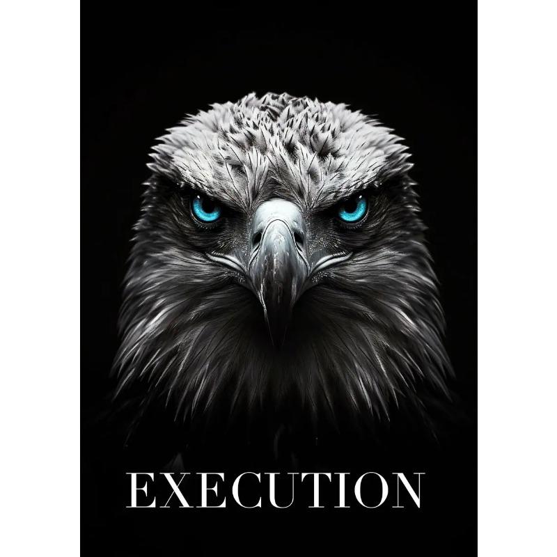 Animal Motivational Wall Art Lion Wolf Leopard Canvas Painting Entrepreneur Quotes Prints Posters Home Office Decor Frameless