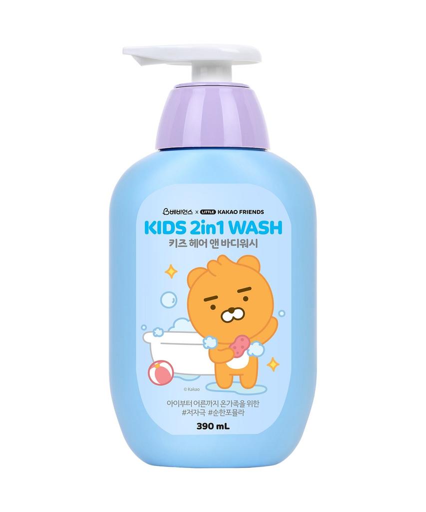 Kakao Kids 2-in-1 Wash Ryan (390ml)