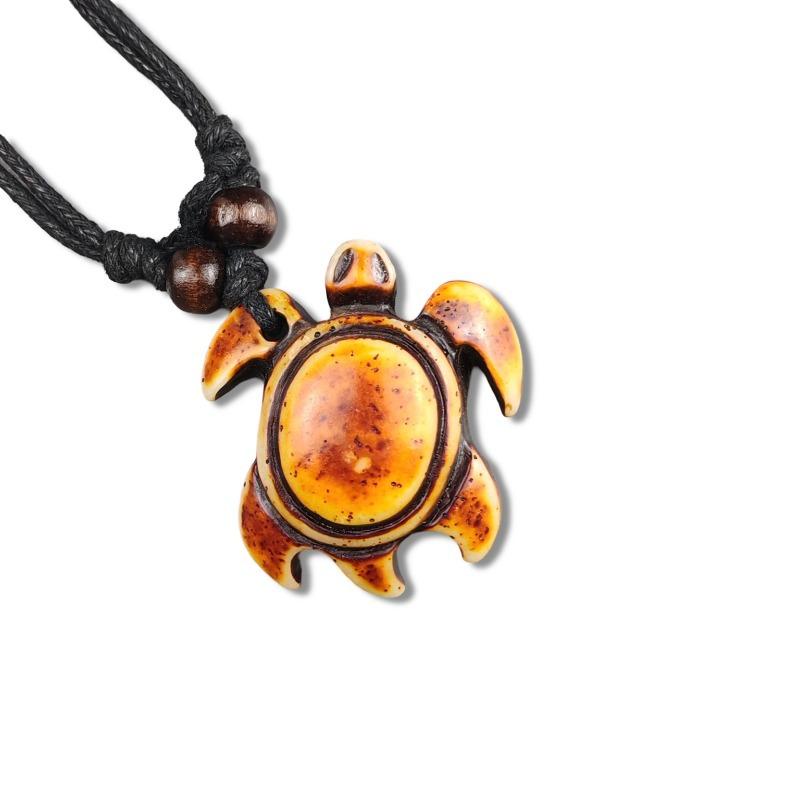 Vintage Animal Necklace, Springy Turtle Resin Jewelry Pendant, Sweater Chain Couple Accessories