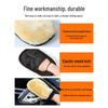 Plush Wool Chenille Car Wash Gloves - Bear Paw Design, Safe for Paint, Ideal for Washing and Waxing