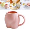 3D Ceramic Coffee Mugs with Handle Milk Juice Mug Drinkware Home Decor Porcelain