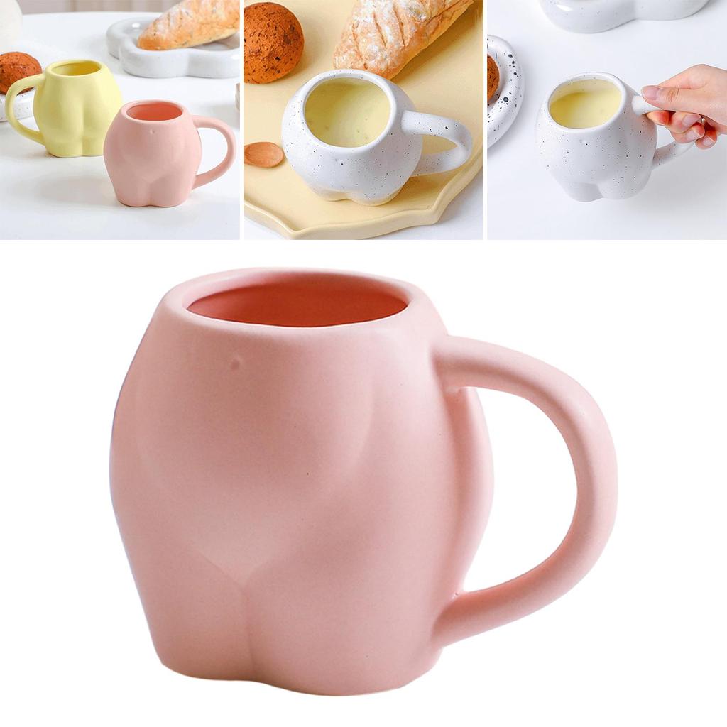 3D Ceramic Coffee Mugs with Handle Milk Juice Mug Drinkware Home Decor Porcelain