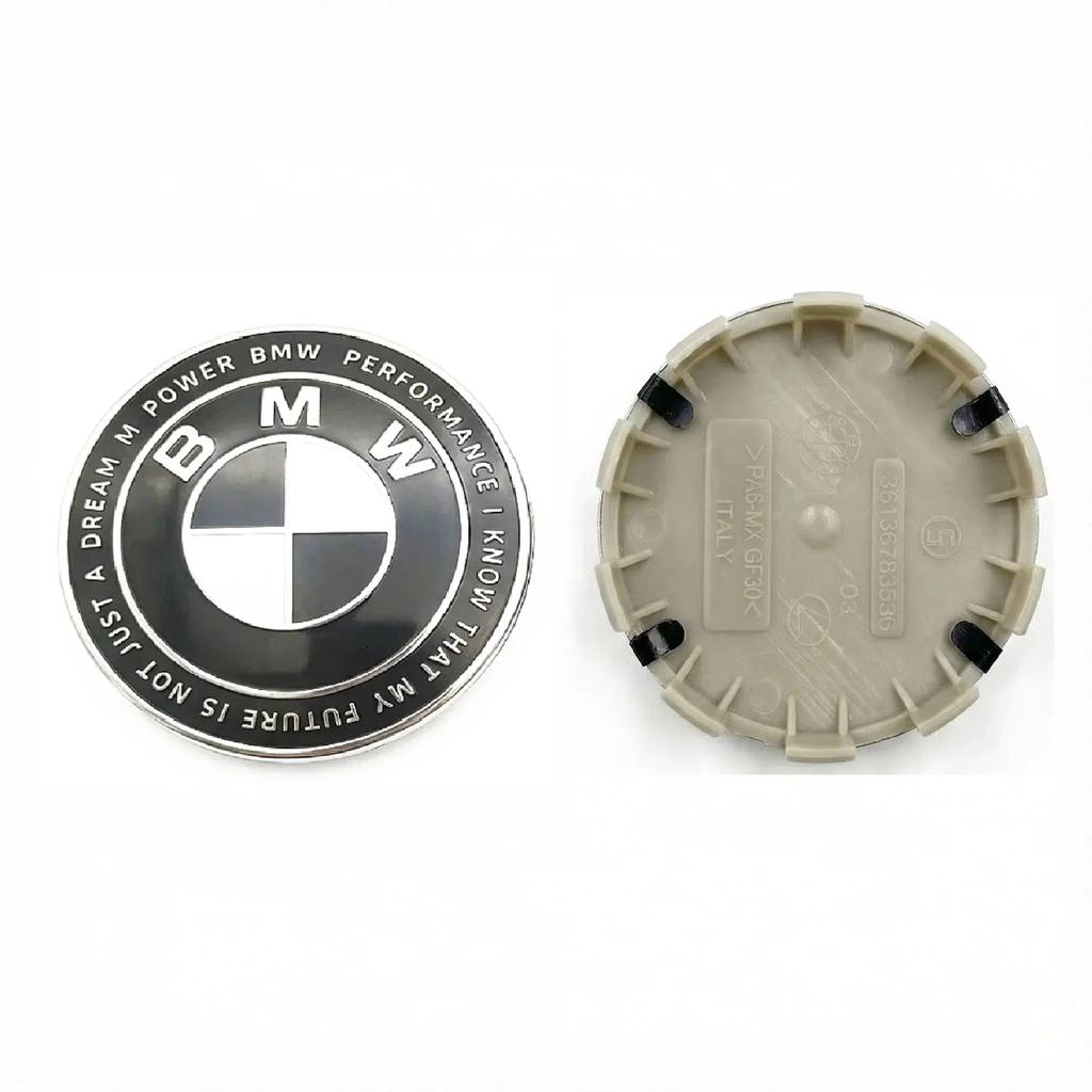 For BMW M 4pcs 56/68mm Automobile Tire Center Cover Logo Is Suitable For BMW 3 5 6 7 1 Series X3 X6 E81 E71 E90 E93 F30 F10 E92 E60 E84
