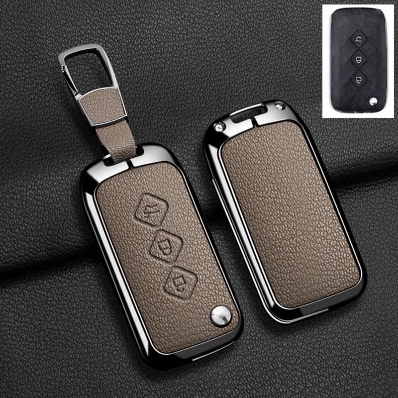 Car Zinc Alloy Remote Key Case For Chevrolet AveoTrax Groove Captiva 2024 Wuling Hongguang S Baojun 510 730 360 560 RS-5 530 630