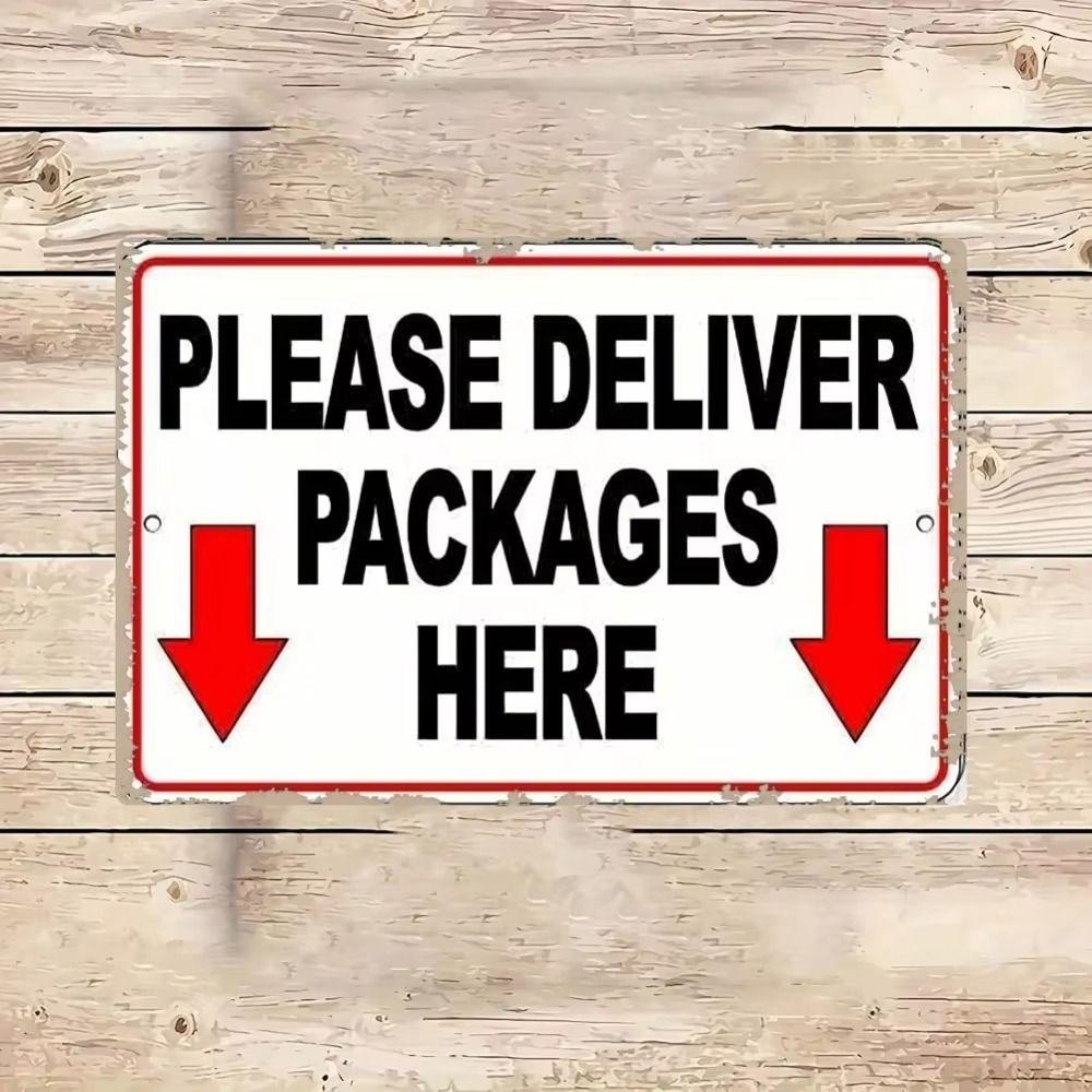 

Metal Sign Wall Art Decor 20x30 cm