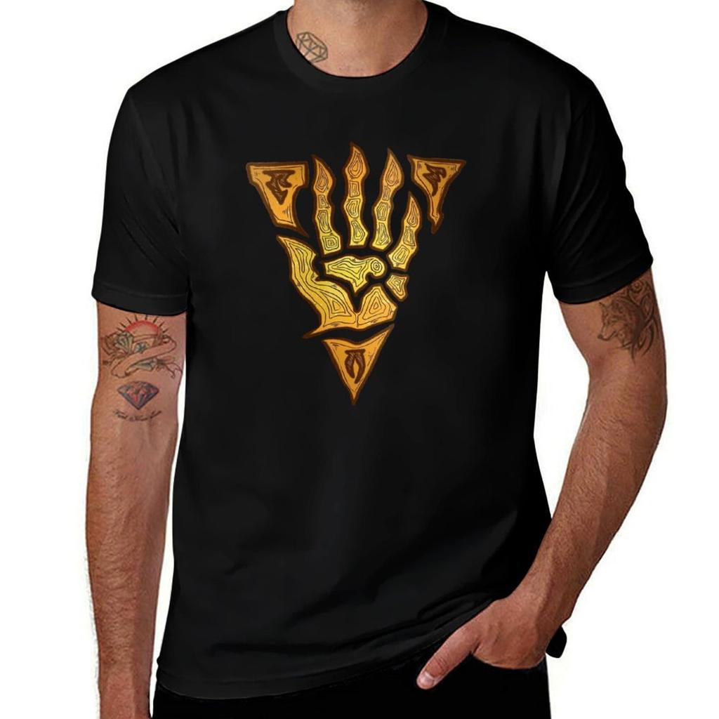 Teso Morrowind (Logo) Tshirt Regular Fit Plain Tee Shirt