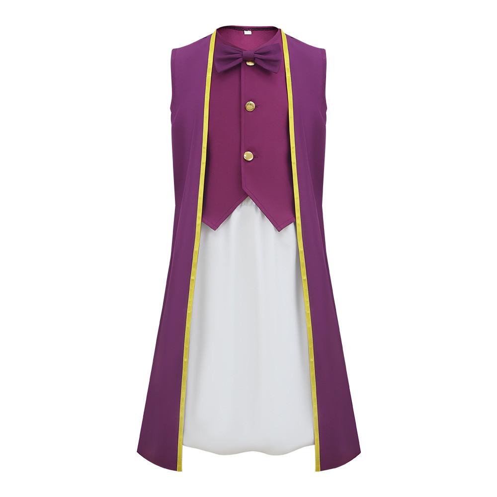Super Mario Bros Toadsworth Cosplay Costume For Stage Performances