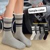 Lace Lace Socks for Women, Mid-calf Socks for Spring, Autumn and Winter, Sweet, Boneless, Breathable and Odor-resistant Long Socks