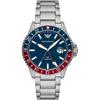 Diver GMT Blue Metal Men's Quartz Watch AR11590