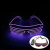 Festival Mixed Colors Glowing LED Glasses Fluorescence Party Supplies Light Up Glasses Men Women Christmas Eyewear Costume