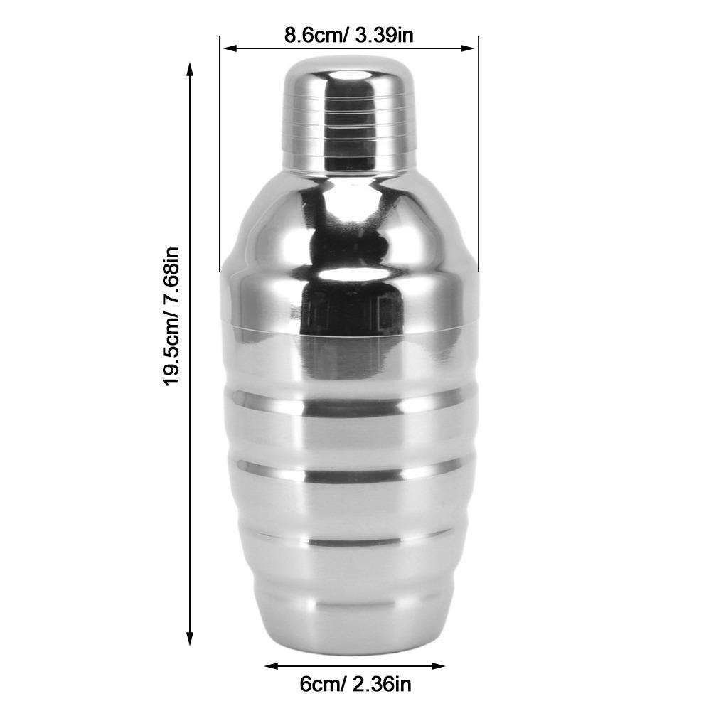 Built-In Filter Cocktail Shaker Stainless Steel Bartending Shaker Bar Mixer Shaker Bartender