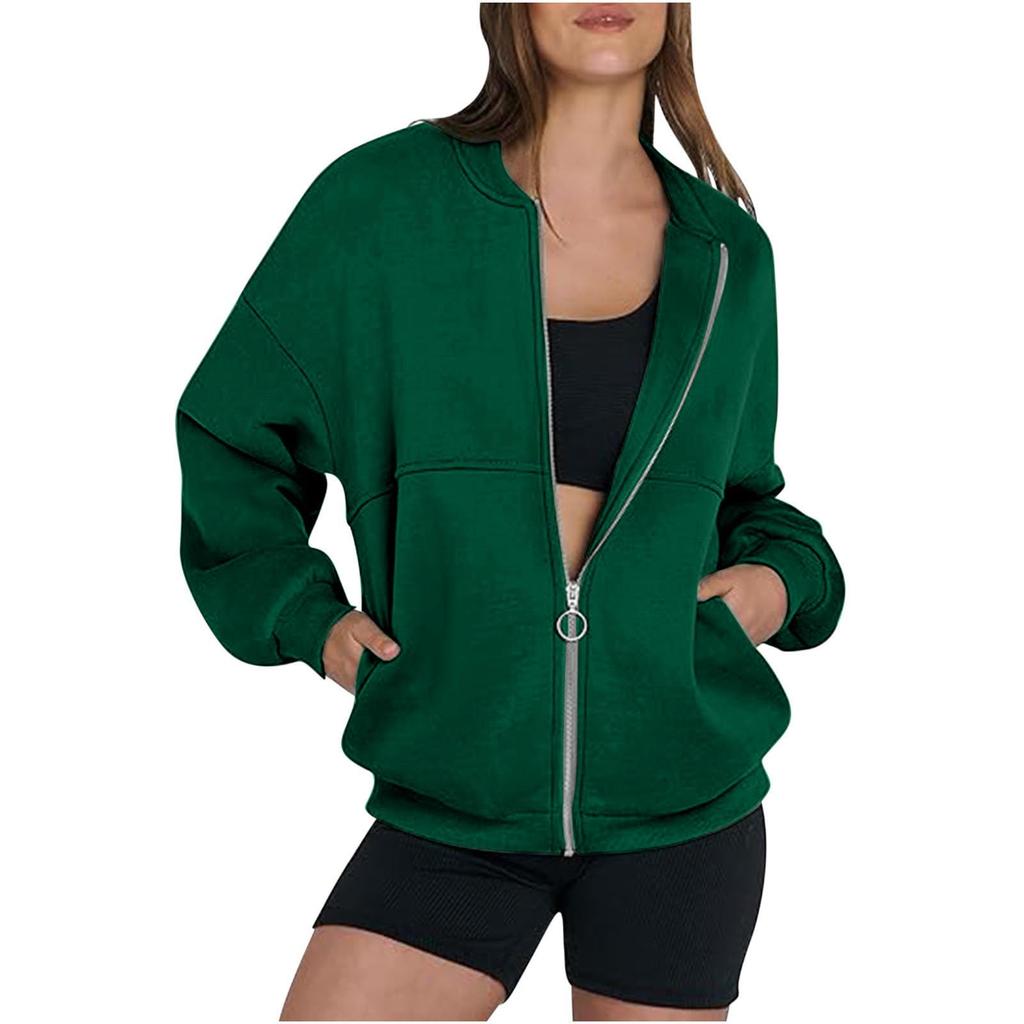 Unisex Hoodie Color Loose Fit Long Sleeve Plus Size Pullover Sweatshirt for Casual Wear