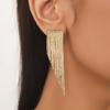 Irregular Tassels Earrings Comfortable Extended Wear Women Jewelry