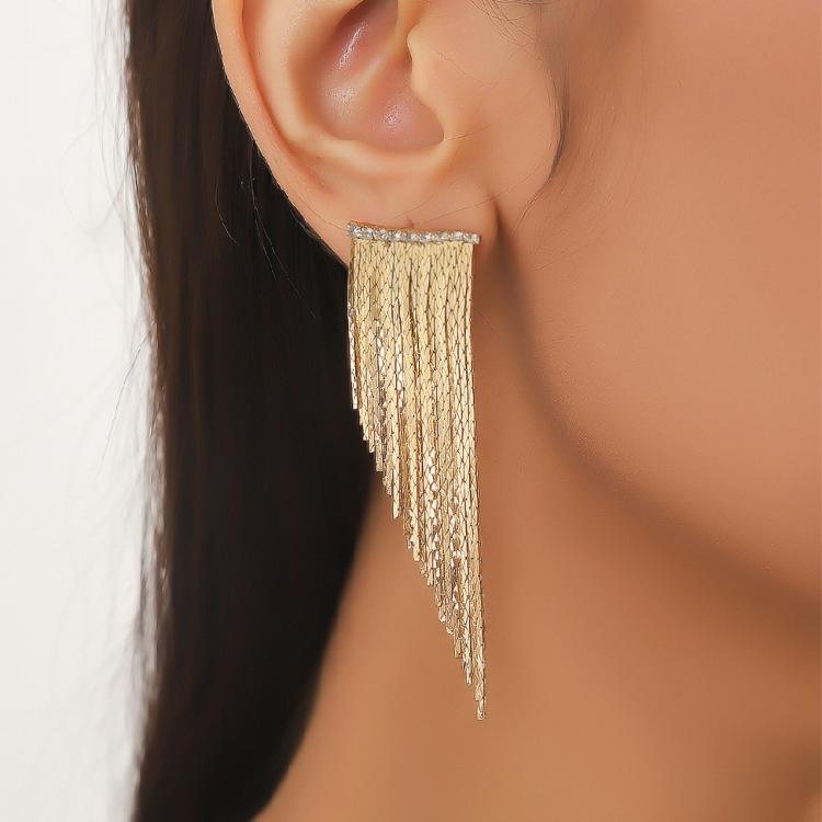 Irregular Tassels Earrings Comfortable Extended Wear Women Jewelry