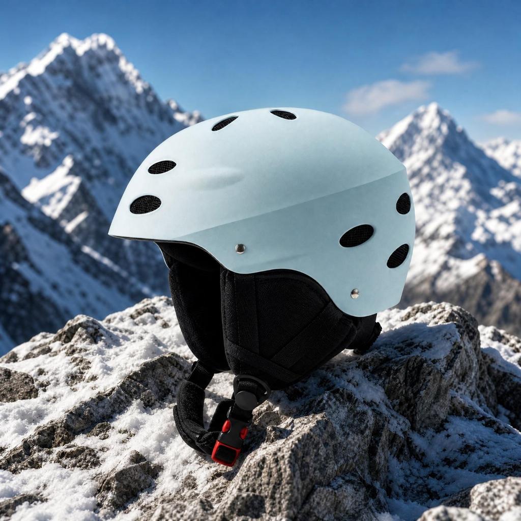 Ski Helmet with Goggles Comfortable Padded for Women