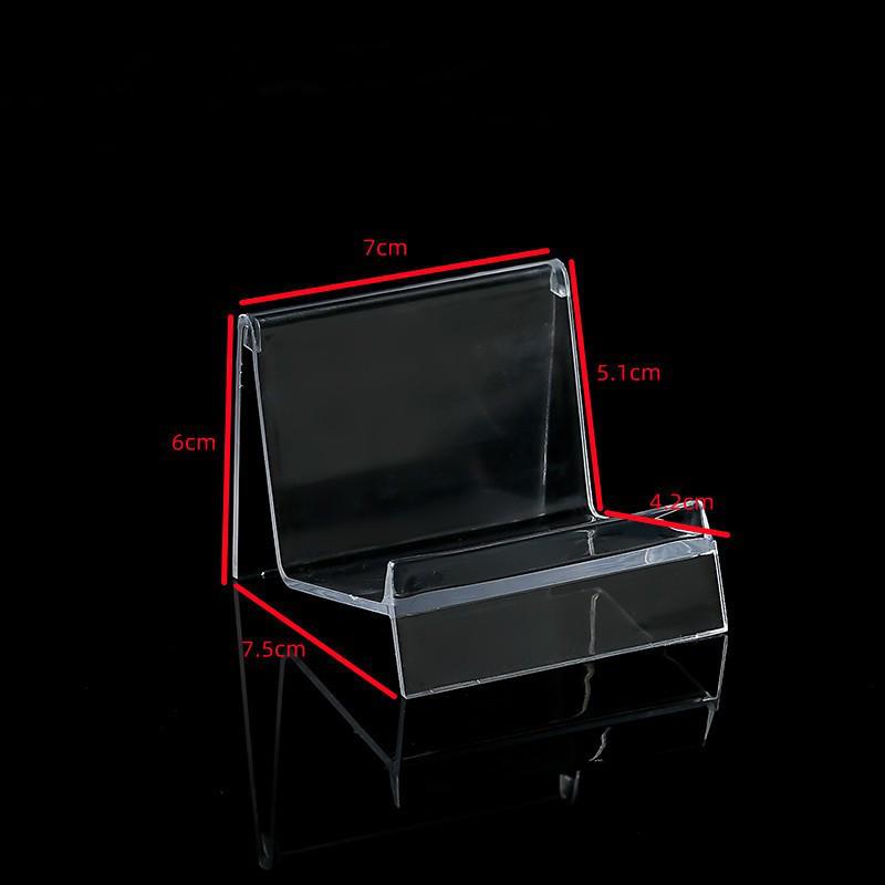 Acrylic Trapezoidal Stand for Wallets, Glasses, Masks, Mobile Phones