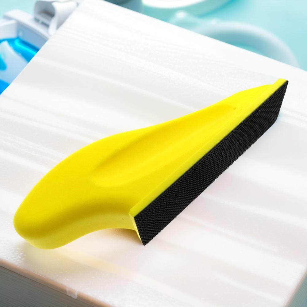 Mini Sander Wet Dry Sanding Strip Detail Tool Detailing Handles Sanding Tool Manual Grinding Tool for Wood Furniture Metal Glass