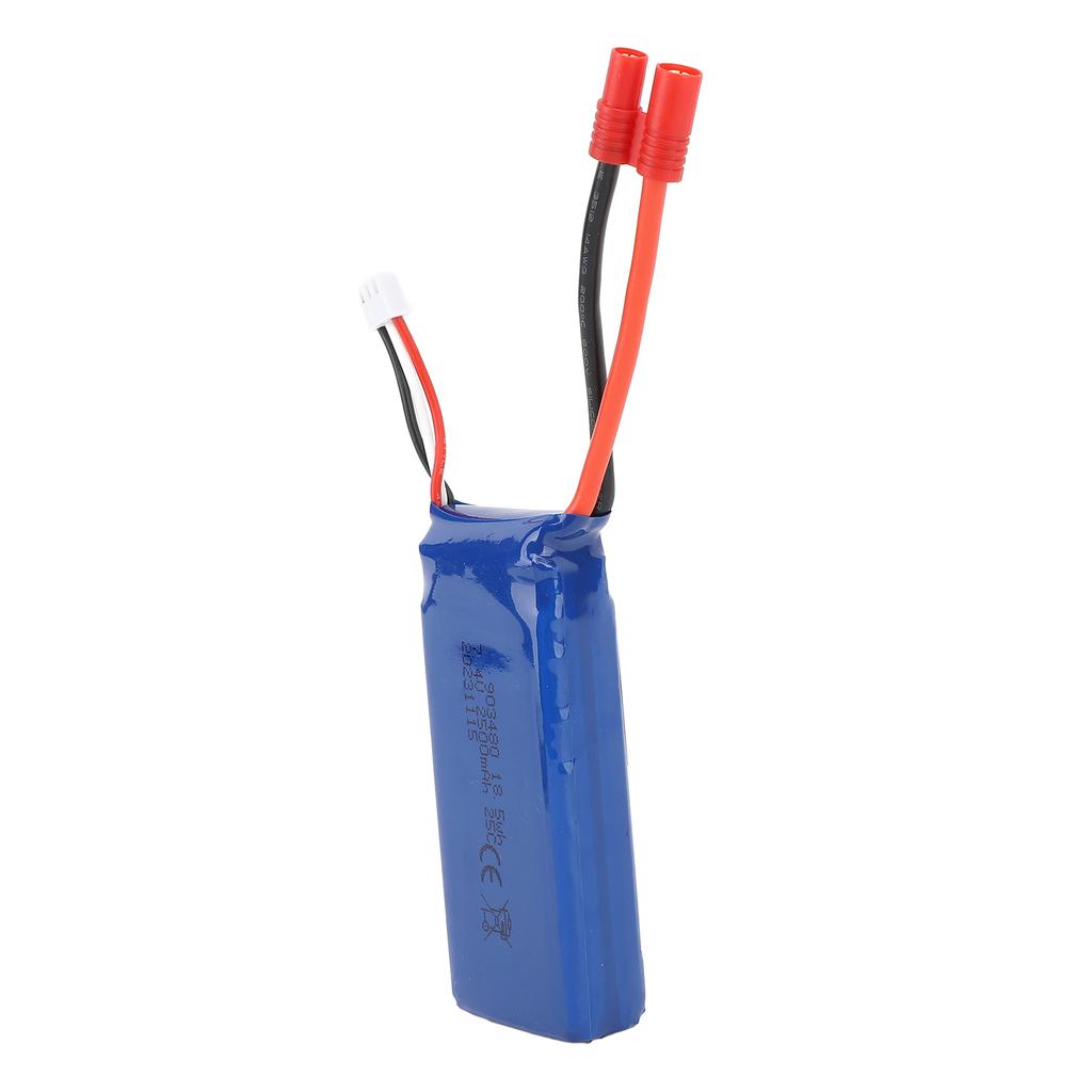 RC Drone Lipo Battery 7.4V 2500mAh Overcharge Prevent Short Circuit Stable 2500mAh Lipo Battery For
