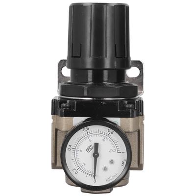 Régulateur de pression d'air G1 2 Régulateur pneumatique avec manomètre 0.05‑0.85MPa AR4000‑04