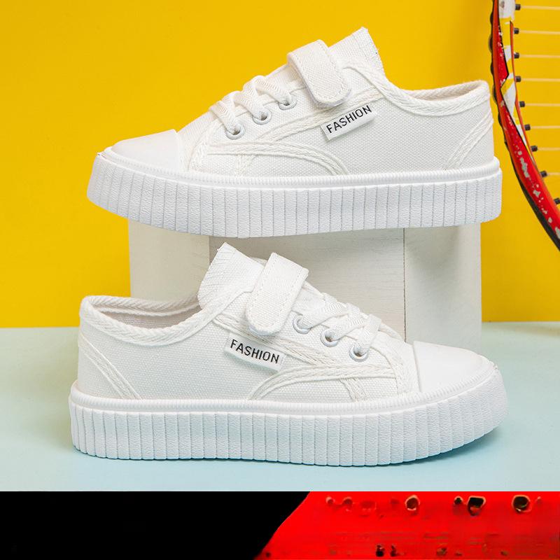 New Low-top Boys and Girls Sneakers Autumn Breathable Non-slip Wear-resistant Casual Canvas Shoes