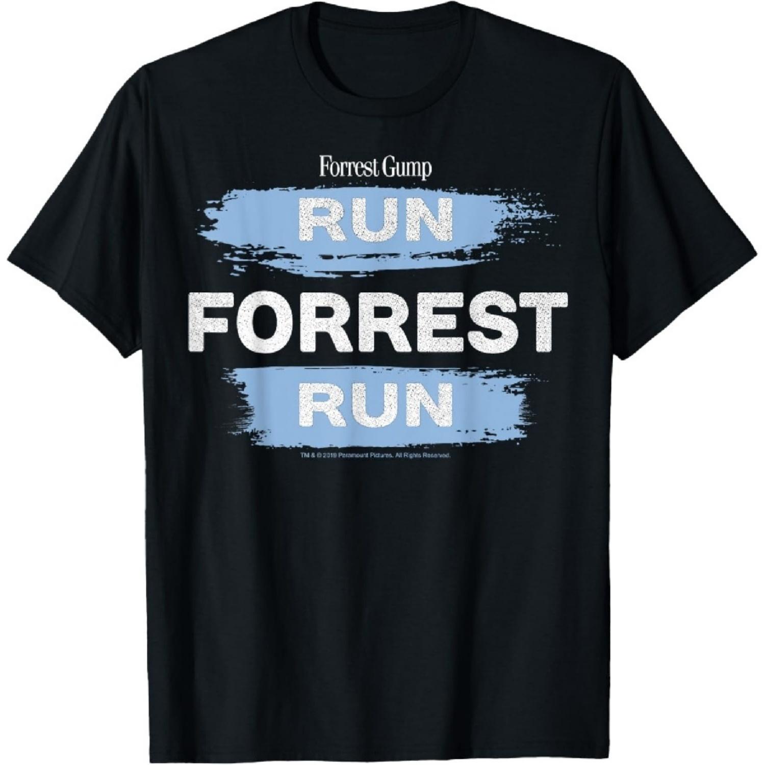 

Forrest Gump Run Forrest Run Paint Swipe T-Shirt XXXXXL чорний