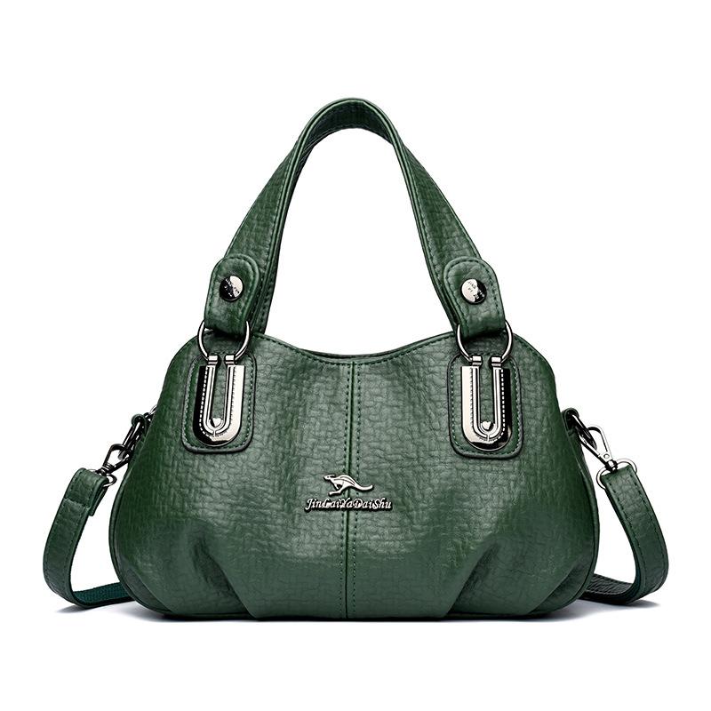 Bag Women's New Middle-aged Women's Fashion Versatile Send Mother High-end Texture Soft Leather Mobile Phone One Shoulder Niche Crossbody