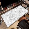 Large XXL Gaming Mousepad Art Black And White Line x x Desk Mat Anime Theme Keyboard Gamer Mouse Pad for Esports