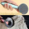 Stainless Steel Cat Hair Cleaner Float Hair Cleaning Pet Grooming Brush Dog Cat Comb  Pet Supplies