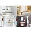 2-part Cylindrical Shape Adjustable Brackets Shelves for Insulating Office Chairs In The Bathroom