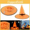 Festive Glowing Halloween Witch Hats For Outdoor Cosplay Party And Decorations